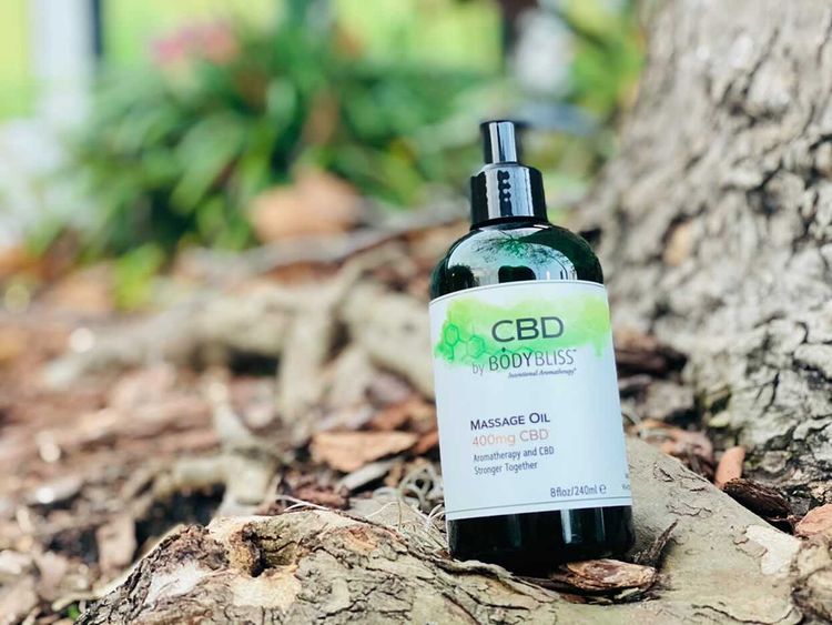 CBD Massage Oil by Bodybliss